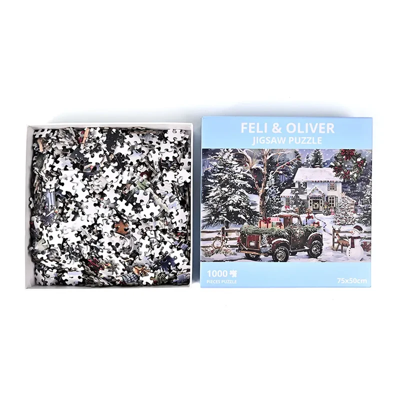 Weihnachts -Countdown -Puzzle