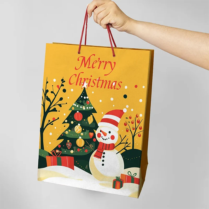 Weihnachtseinkaufstasche