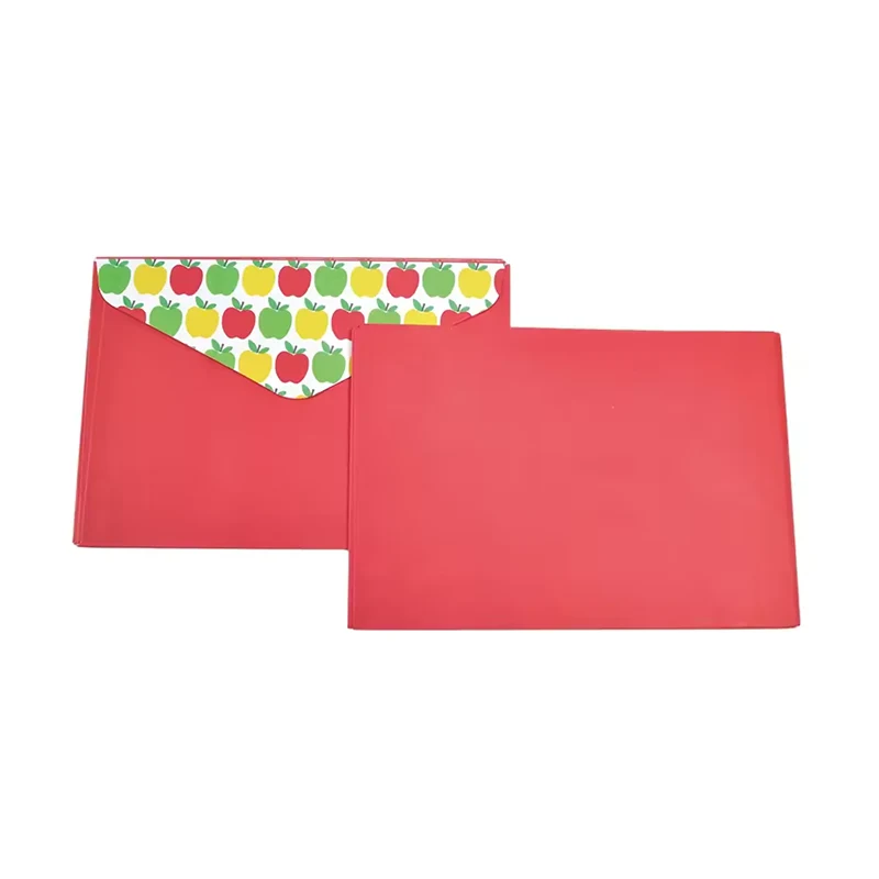 Einfarbiger Papierumschlag