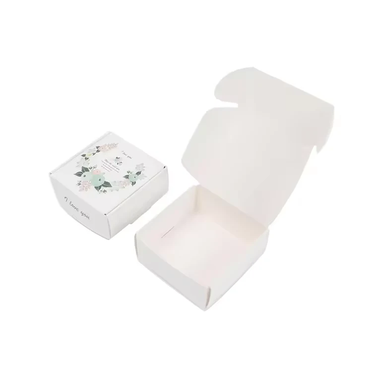 Blumen-Logo-Versand-Schmuckverpackungsbox