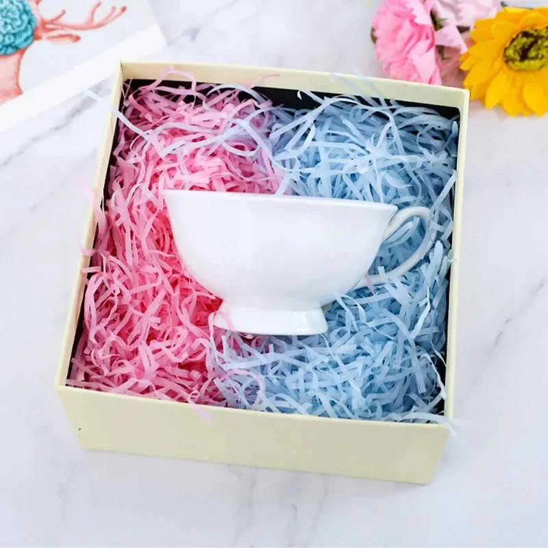 Vollfarben Gras Raffia -Taschentuchpapier