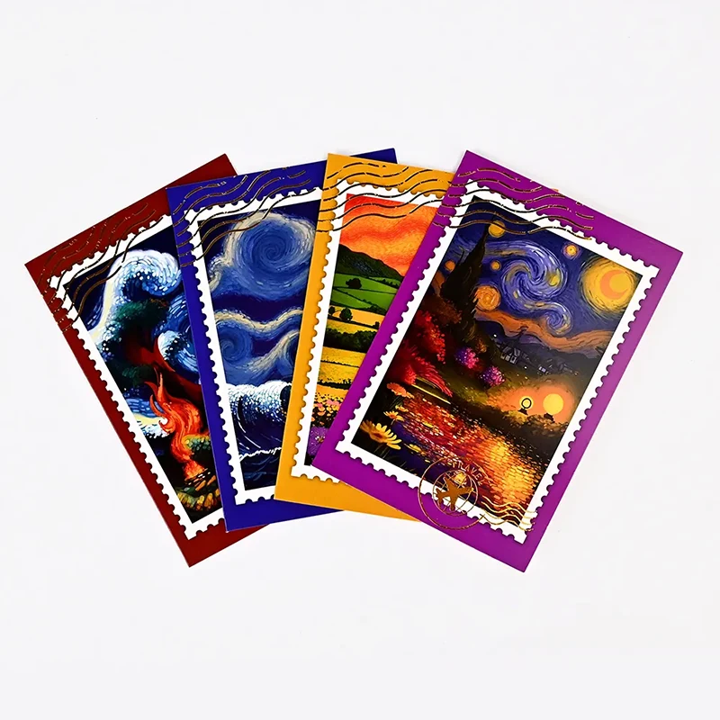 Hot Stamp Greetings -Karten mit Umschlägen